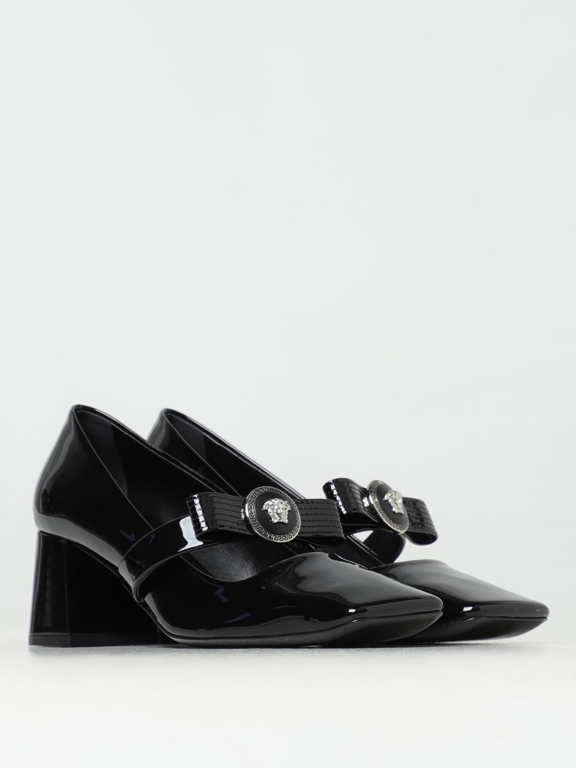 VERSACE ABSATZSCHUHE: Schuhe damen Versace, Schwarz - Img 2