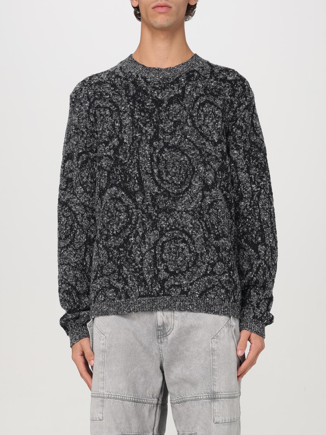 VERSACE SWEATER: Sweater men Versace, Black - Img 1