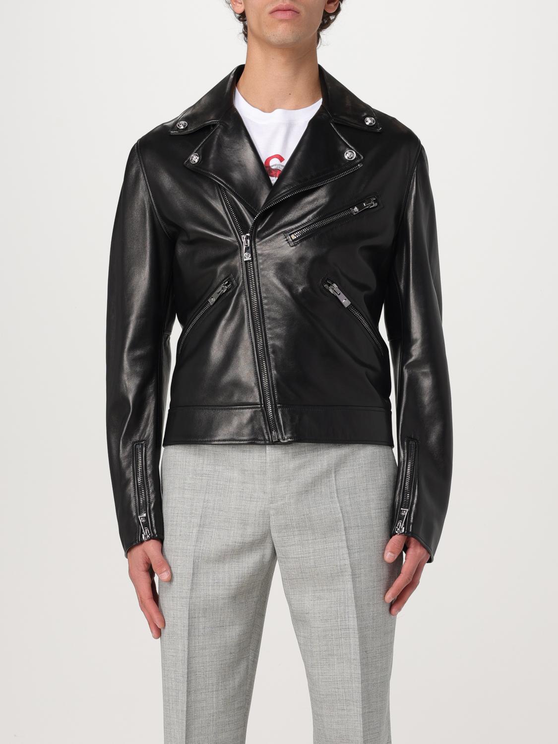 VERSACE JACKET: Jacket men Versace, Black - Img 1