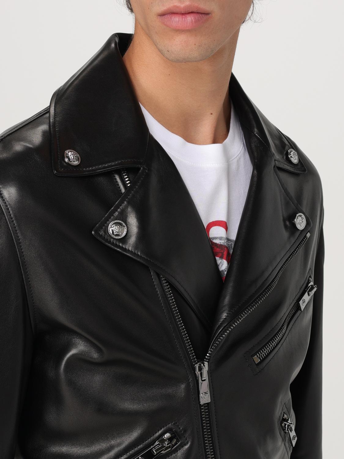 VERSACE JACKET: Jacket men Versace, Black - Img 5