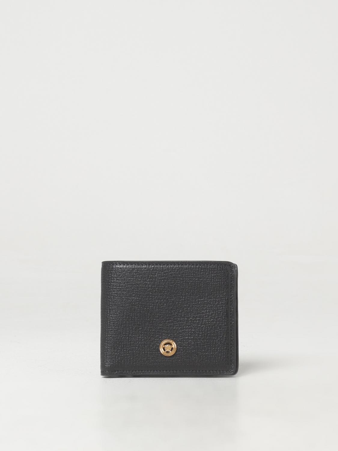 VERSACE PORTEFEUILLE: Portefeuille homme Versace, Noir - Img 1