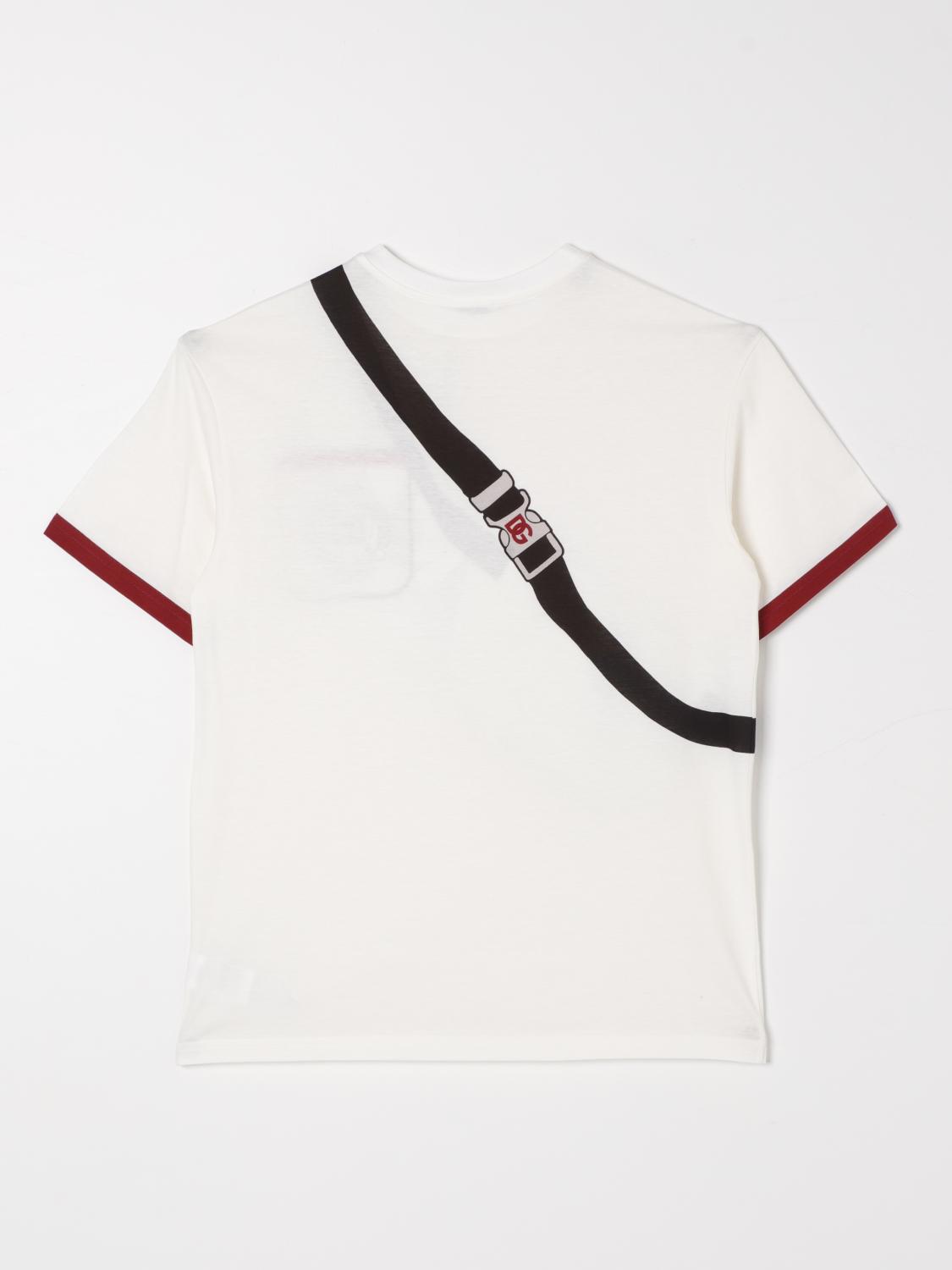 DOLCE & GABBANA T-SHIRT: T-shirt kids Dolce & Gabbana, White - Img 2