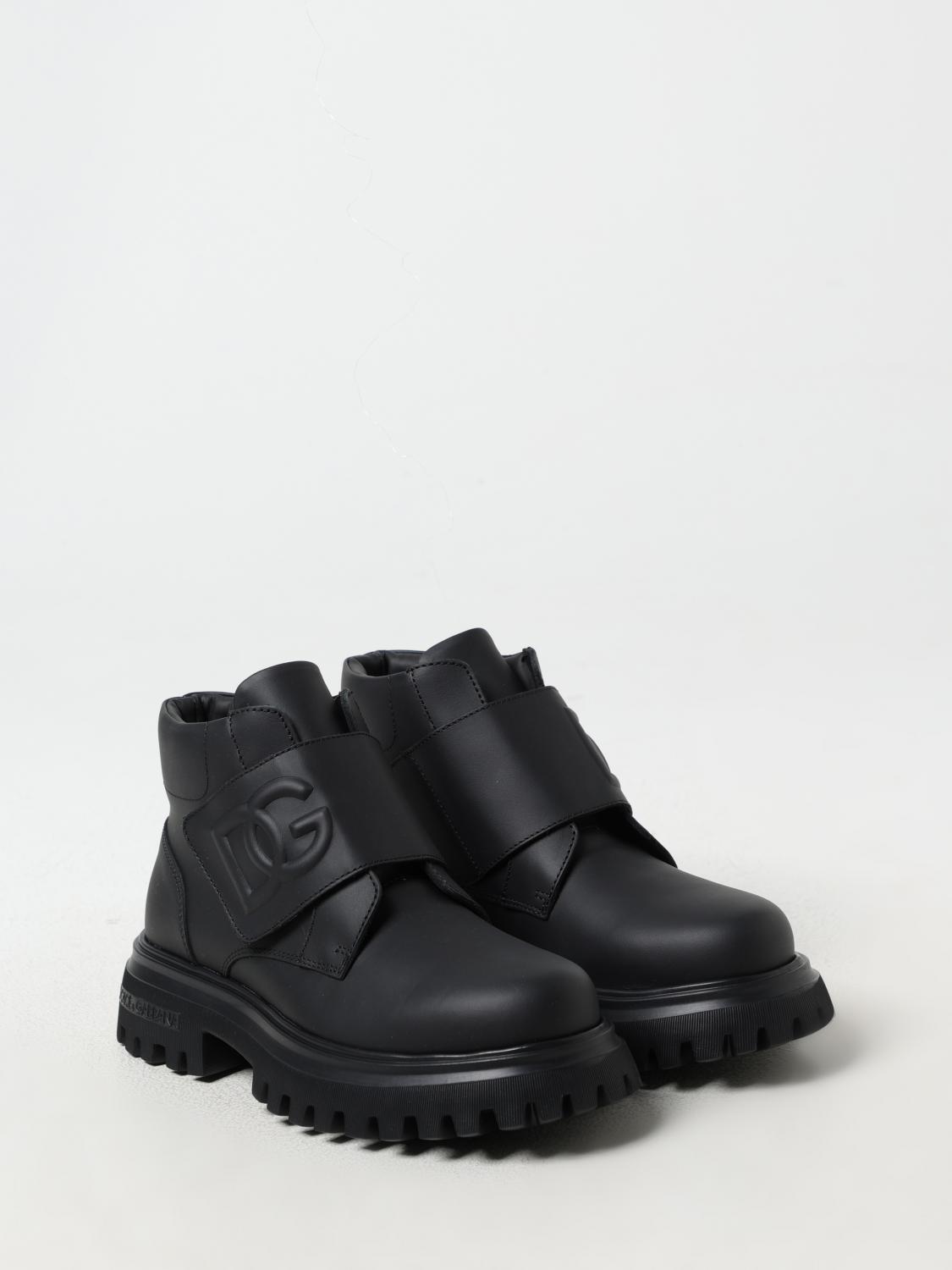 DOLCE & GABBANA SHOES: Shoes kids Dolce & Gabbana, Black - Img 2