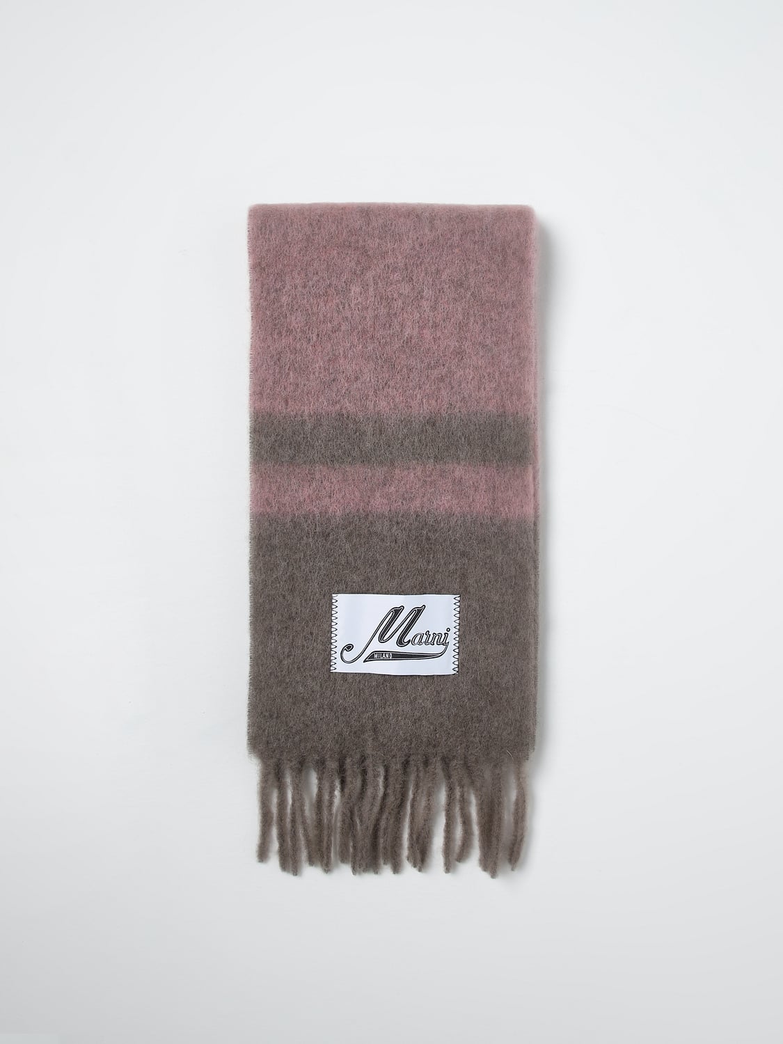 MARNI SCIARPA: Sciarpa in Alpaca Marni, Verde - Img 1