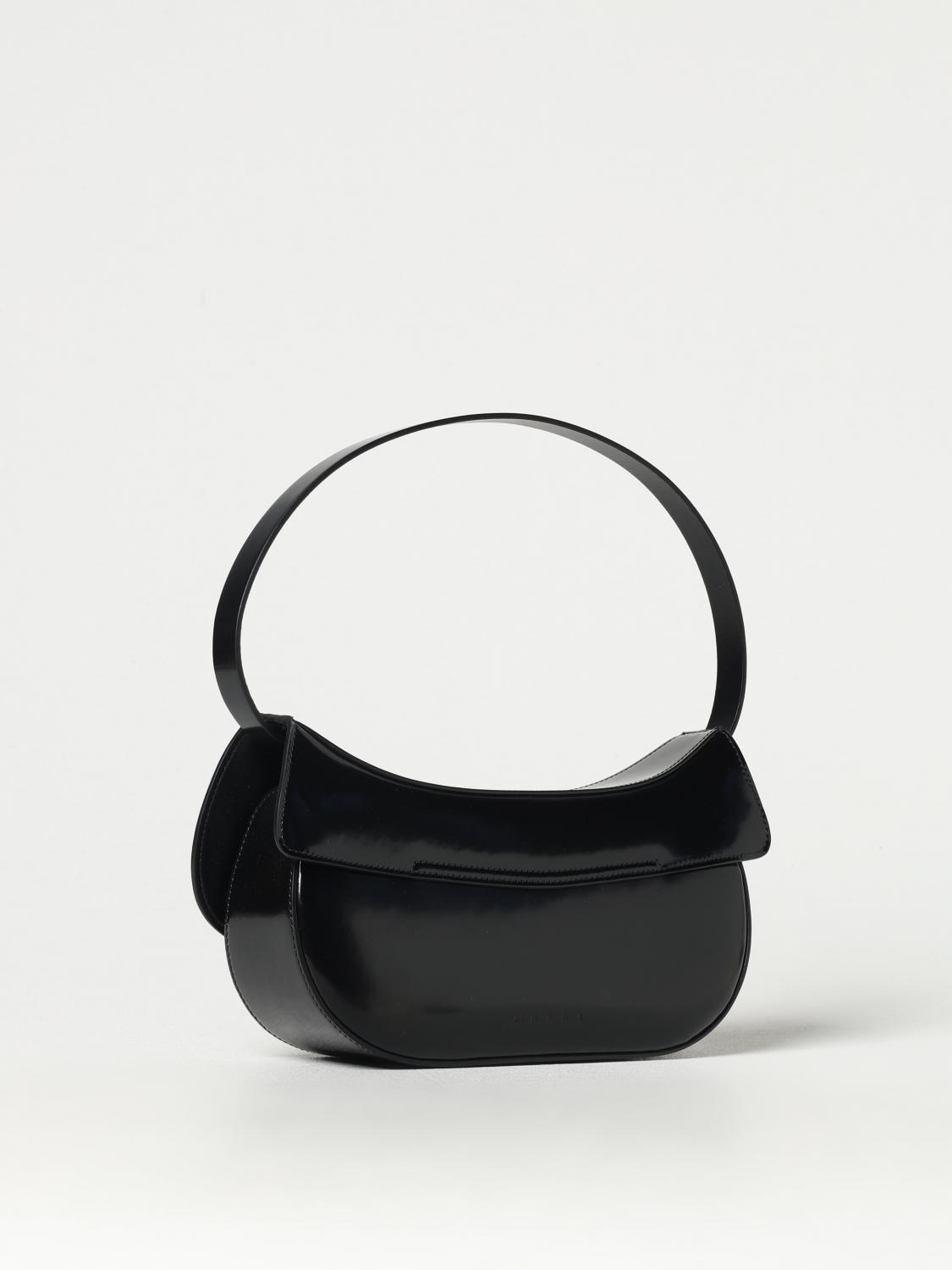 MARNI BORSA A SPALLA: Borsa a spalla donna Marni, Nero - Img 3