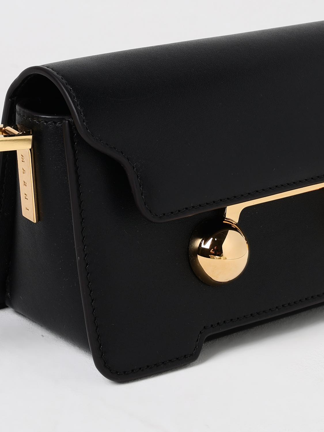 MARNI MINI-TASCHE: Schultertasche damen Marni, Schwarz - Img 4