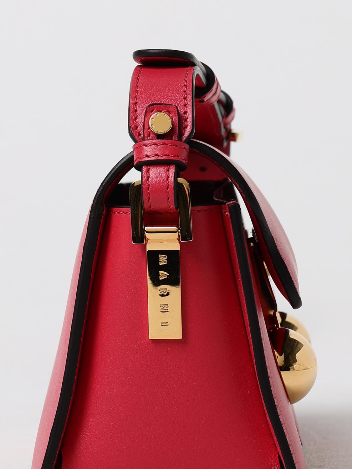 MARNI MINI BOLSO: Bolso de hombro mujer Marni, Rojo - Img 4