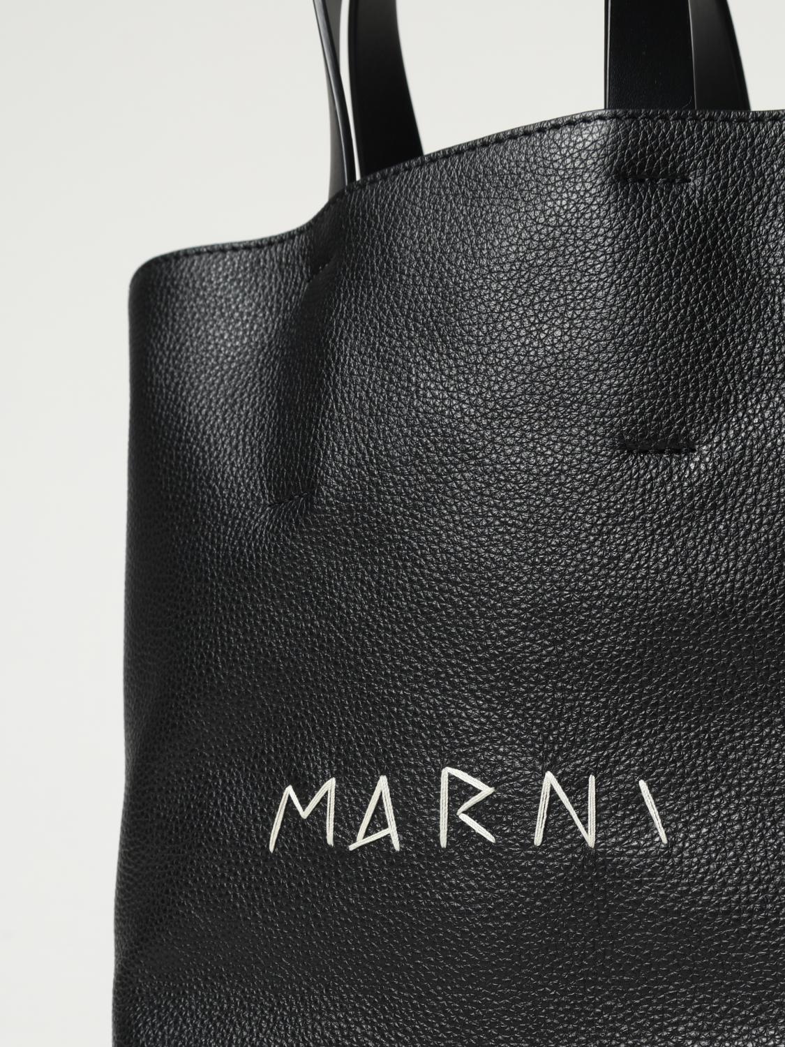 MARNI Sac porte epaule femme Noir Sac Cabas Marni SHMP0040L3P6533 en ligne sur GIGLIO.COM