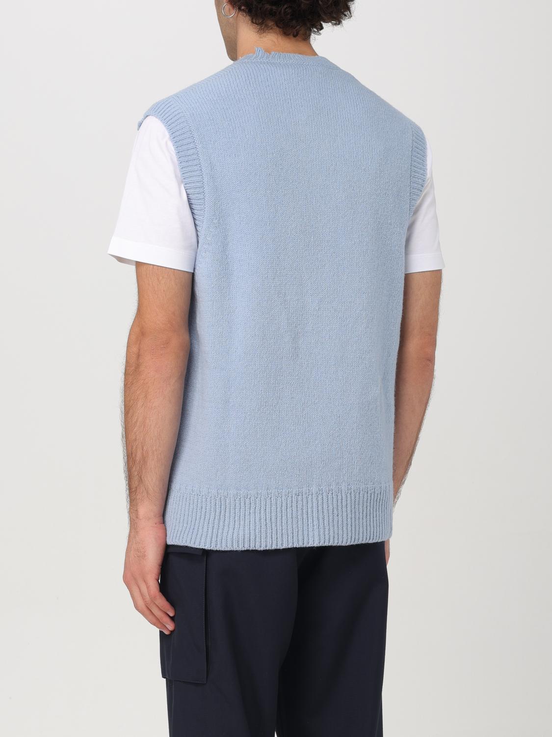 MARNI SUIT VEST: Sweater men Marni, Gnawed Blue - Img 3