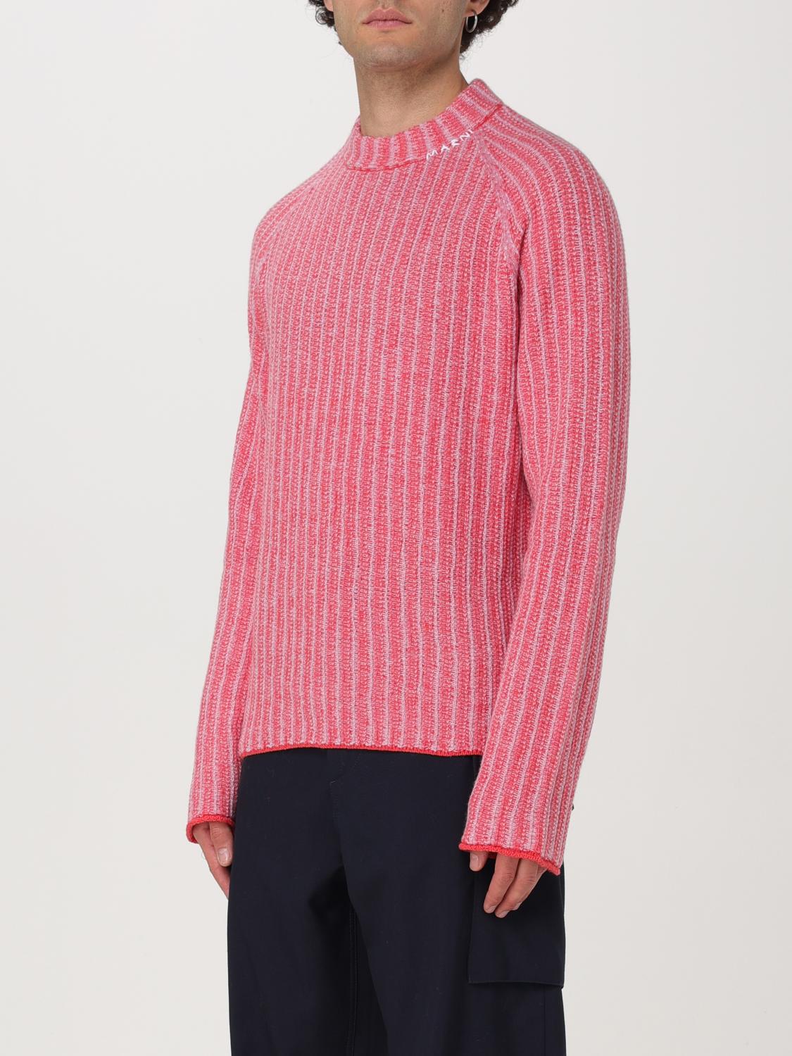 MARNI SWEATER: Sweater men Marni, Pink - Img 4