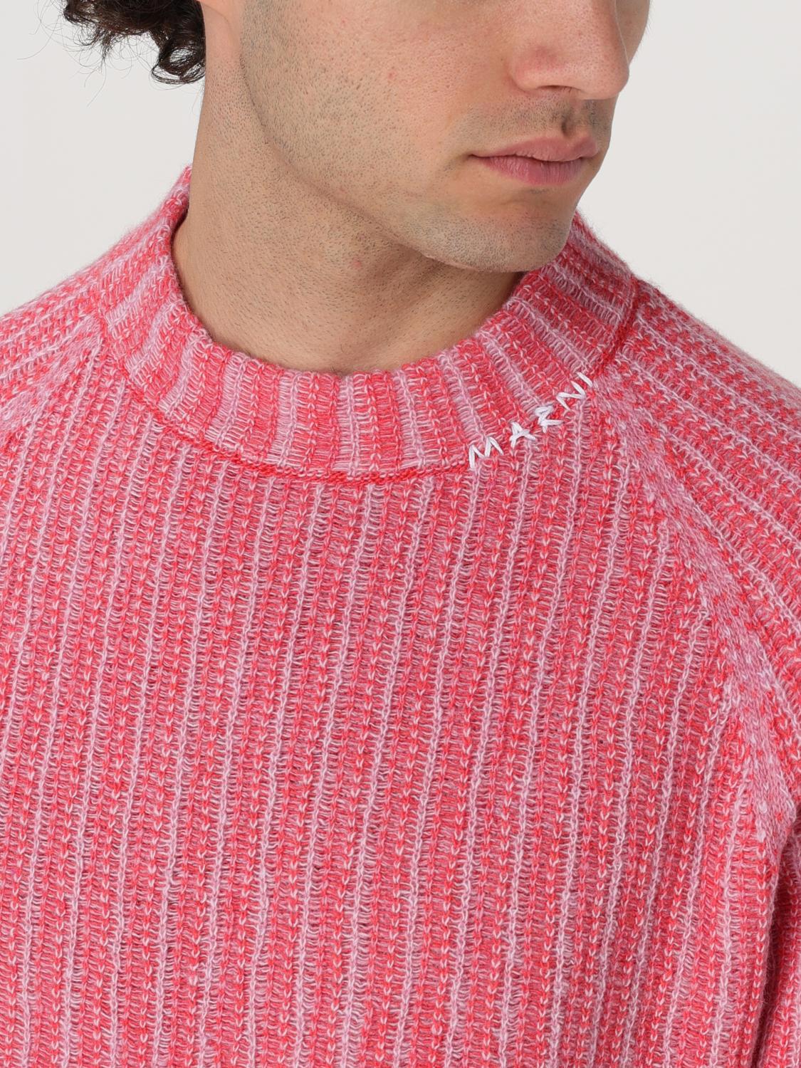 MARNI SWEATER: Sweater men Marni, Pink - Img 5