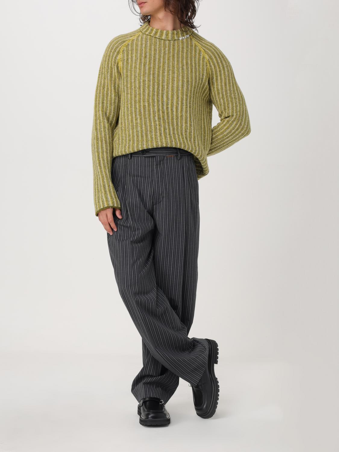 MARNI SWEATER: Sweater men Marni, Acid Green - Img 2