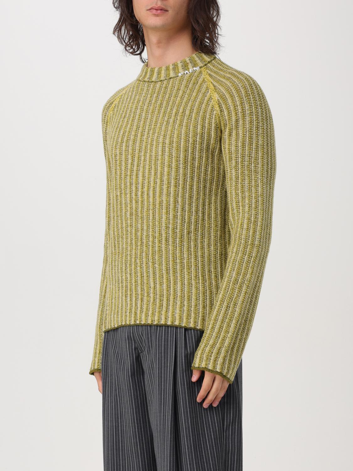 MARNI SWEATER: Sweater men Marni, Acid Green - Img 4