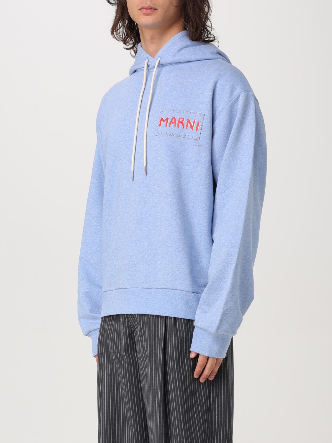 MARNI SWEATSHIRT: Sweatshirt men Marni, Gnawed Blue - Img 4