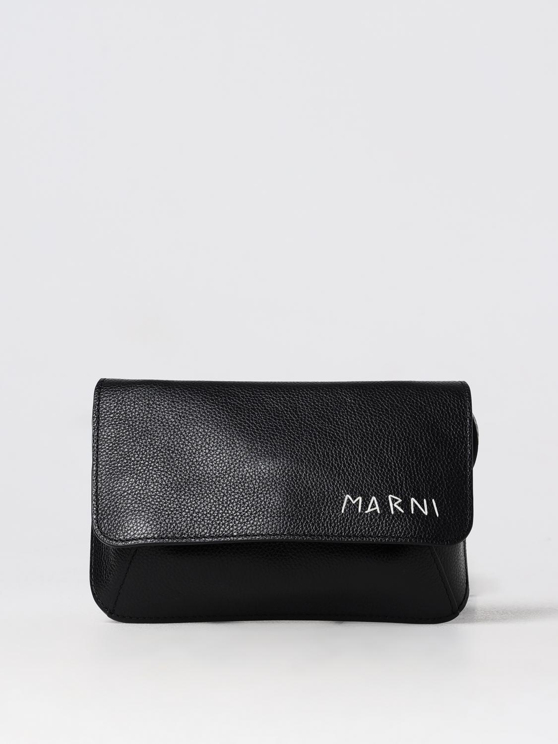 MARNI 숄더백: 가방 남성 Marni, 블랙 - Img 1