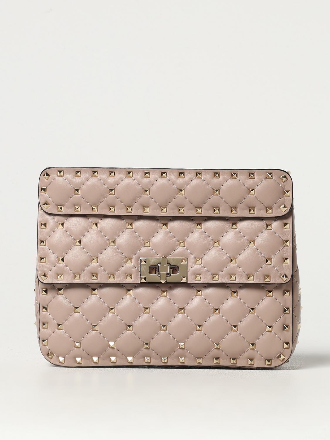 VALENTINO GARAVANI HANDBAG: Shoulder bag woman Valentino Garavani, Blush Pink - Img 1