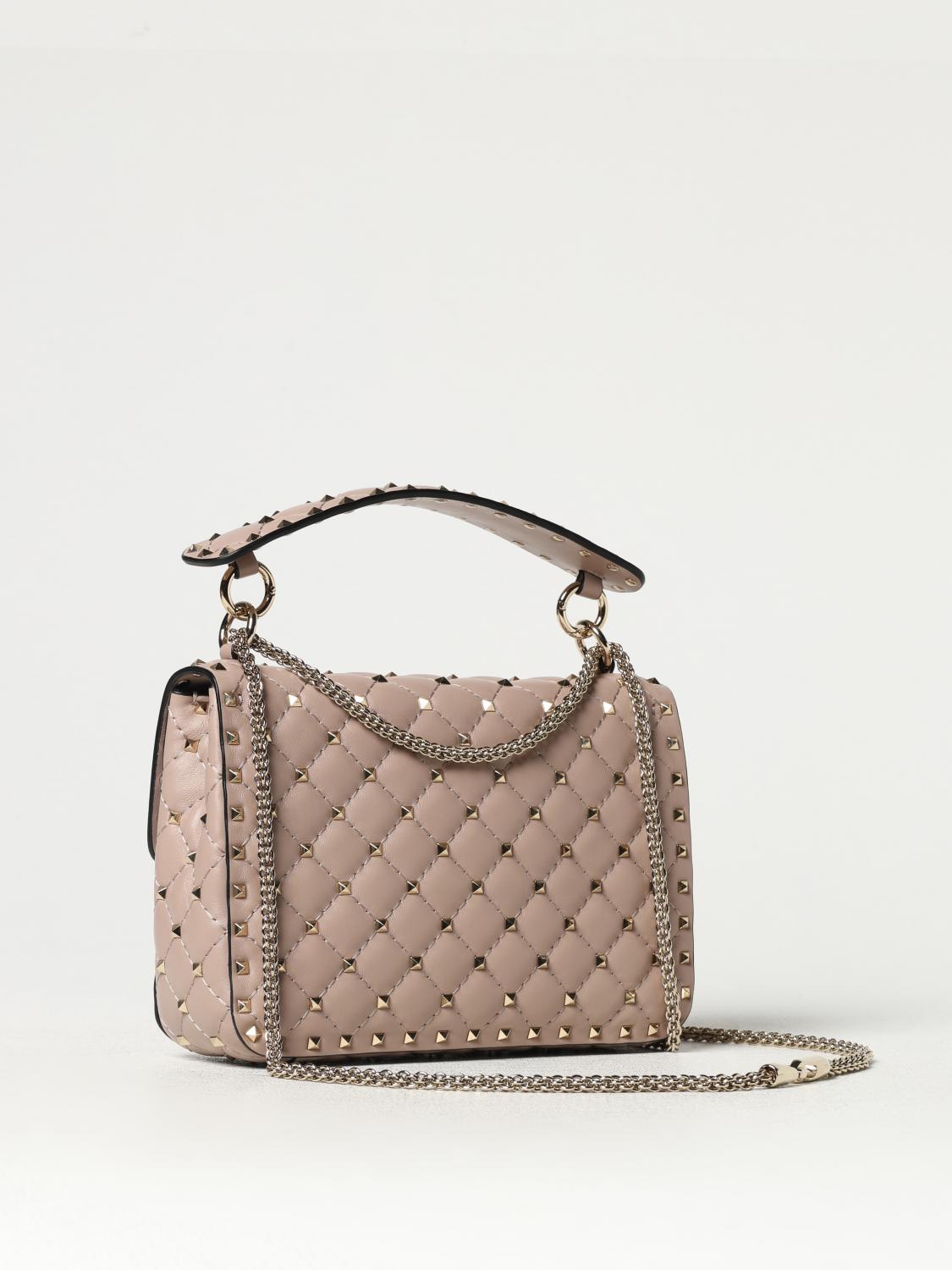 VALENTINO GARAVANI HANDBAG: Shoulder bag woman Valentino Garavani, Blush Pink - Img 3