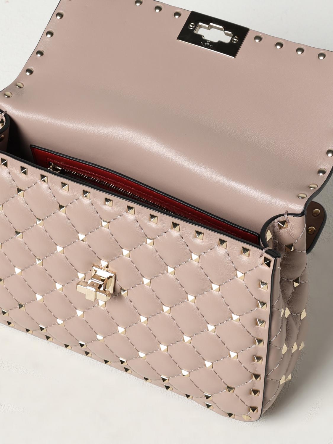 VALENTINO GARAVANI HANDBAG: Shoulder bag woman Valentino Garavani, Blush Pink - Img 5