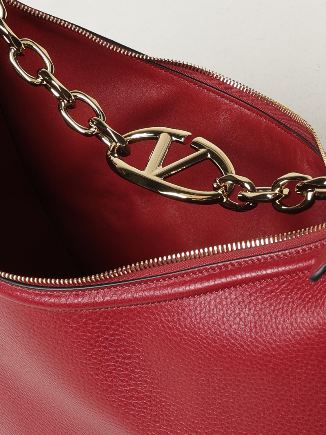 VALENTINO GARAVANI SHOULDER BAG: Shoulder bag woman Valentino Garavani, Red - Img 5