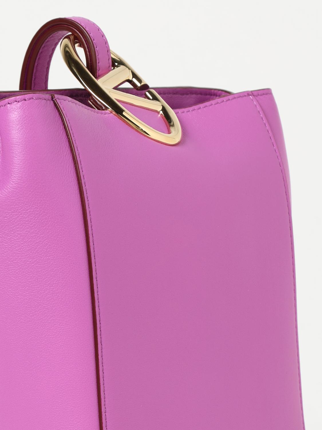 VALENTINO GARAVANI MINI-TASCHE: Schultertasche damen Valentino Garavani, Fuchsia - Img 4