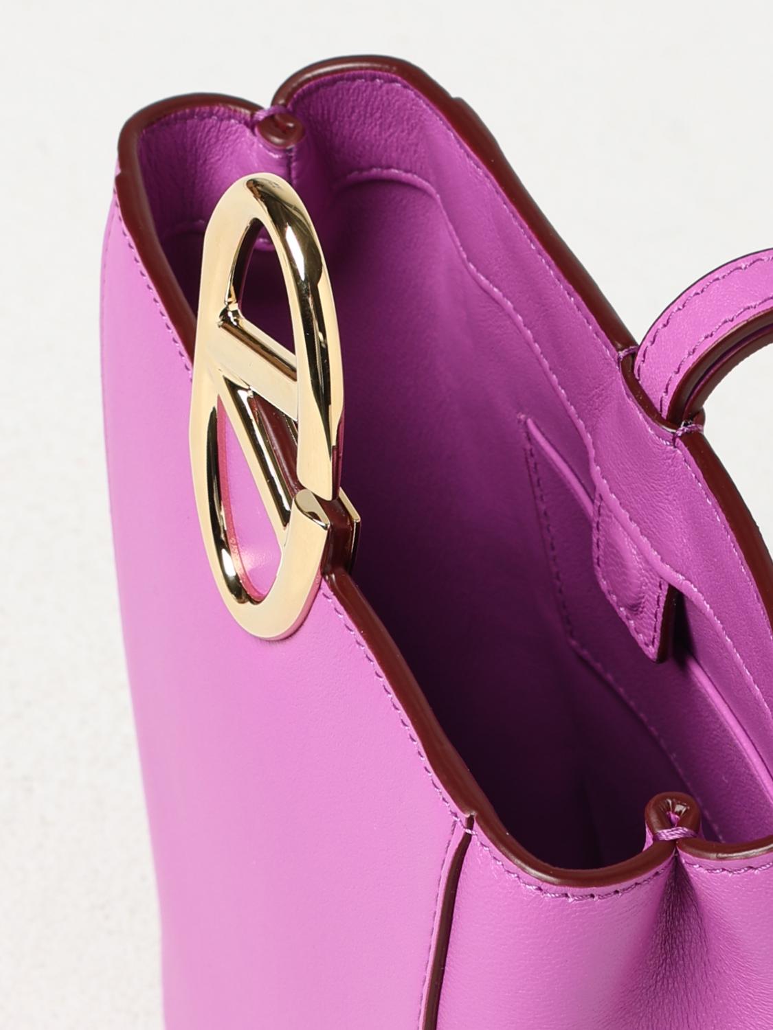 VALENTINO GARAVANI MINI-TASCHE: Schultertasche damen Valentino Garavani, Fuchsia - Img 5