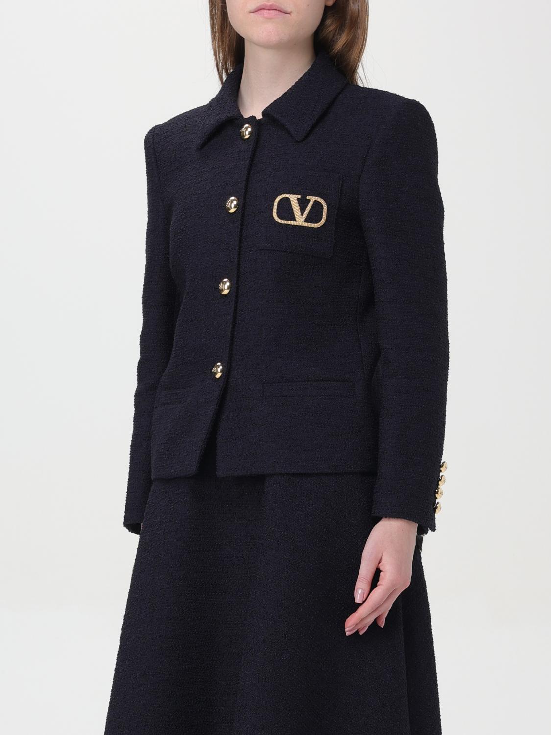 Valentino ブレザー レディース - ネイビー | 5B3CE3907A6 | GIGLIO.COM