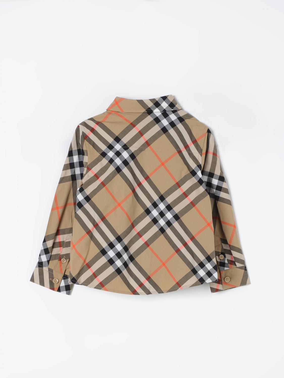 Burberry Shirt kids Kids - Beige | 8089804 | GIGLIO.COM