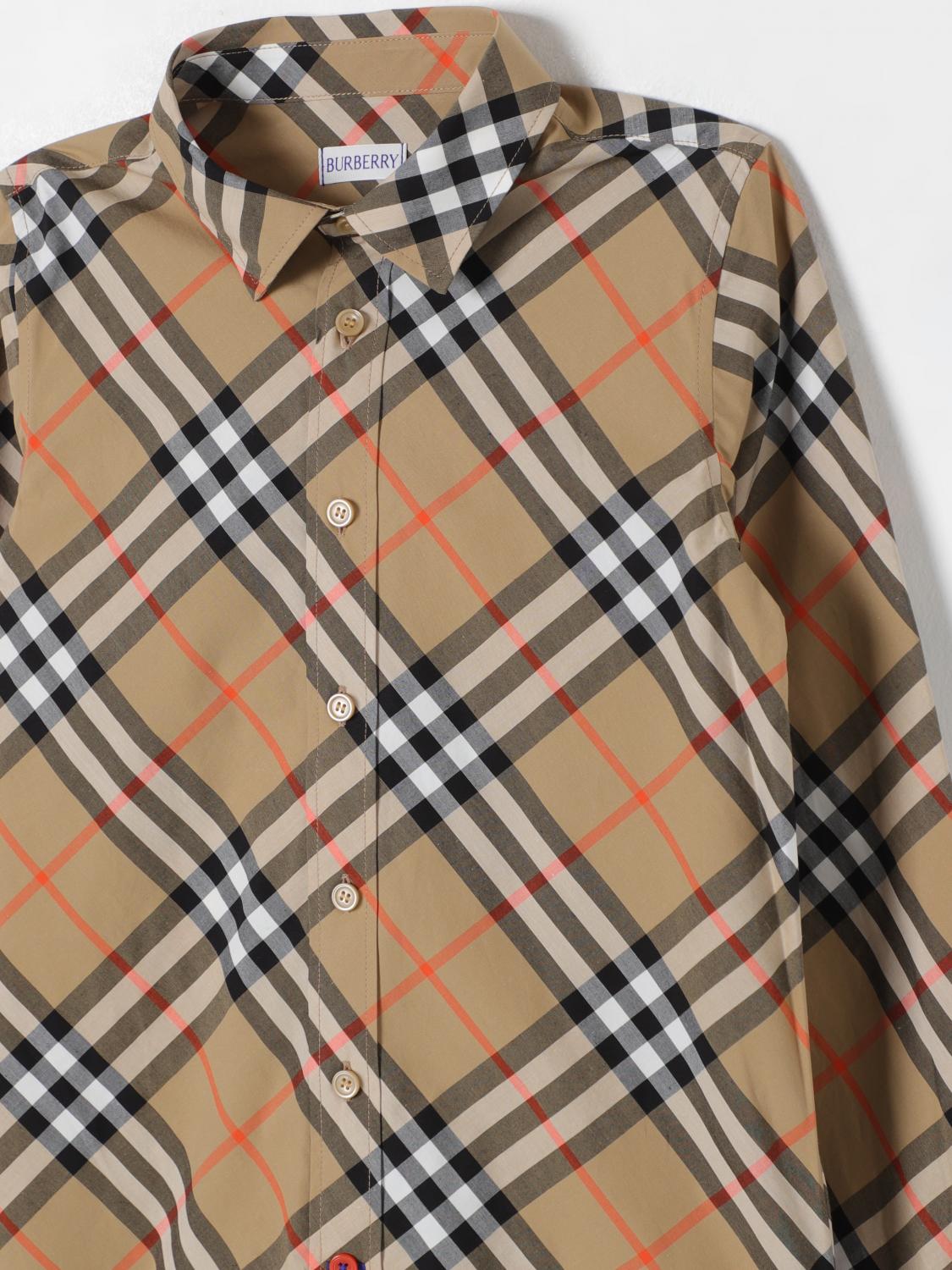 Burberry Shirt kids Kids - Beige | 8088966 | GIGLIO.COM