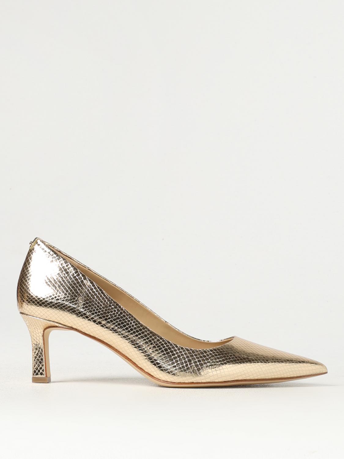 MICHAEL MICHAEL KORS Shoes woman Gold Michael Michael Kors pumps 40T4AMMP1M online at GIGLIO.COM