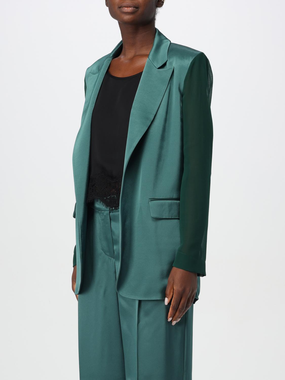 PINKO CHAQUETA: Americana mujer Pinko, Verde - Img 3