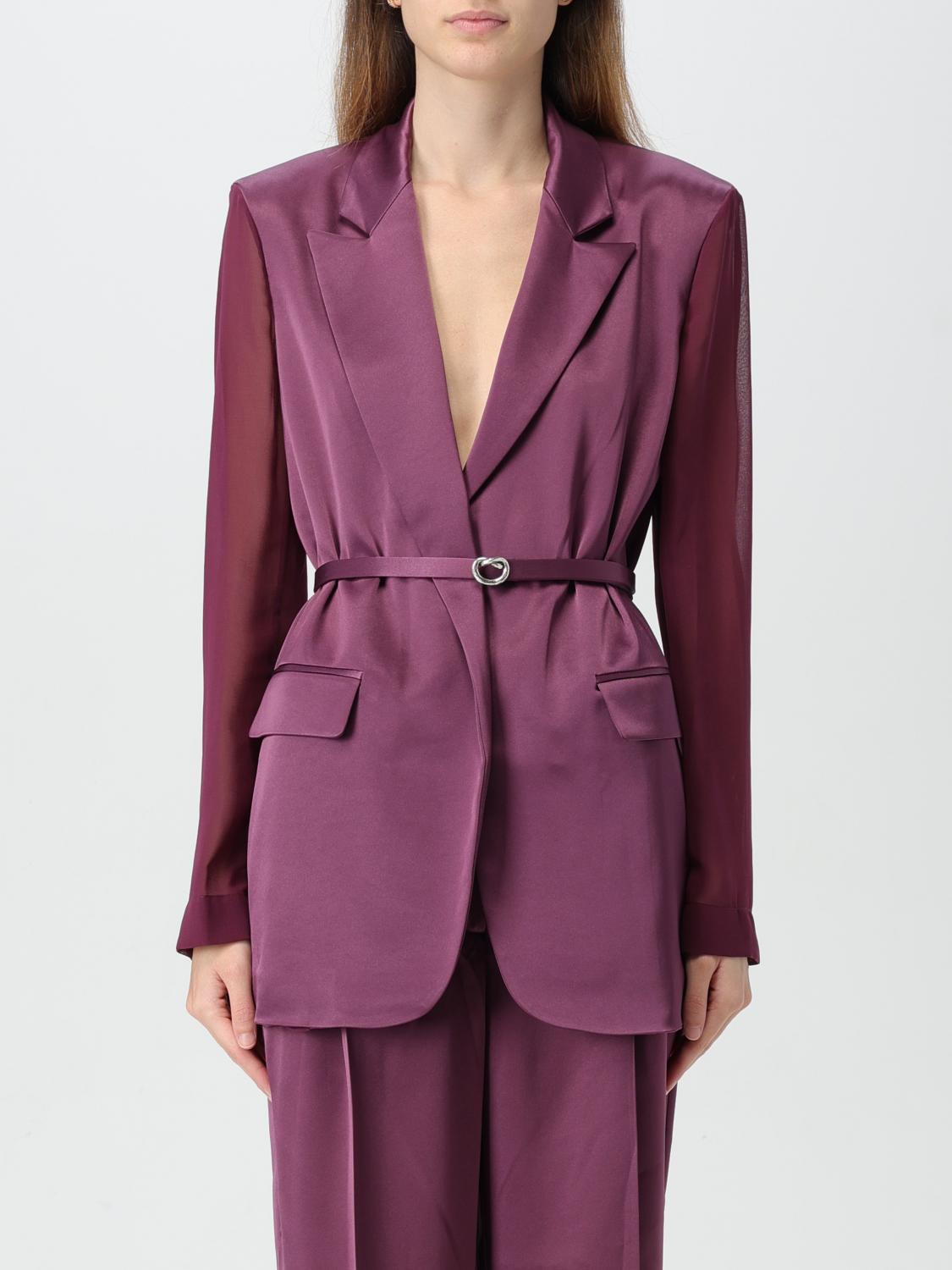 PINKO BLAZER: Blazer damen Pinko, Weinrot - Img 1