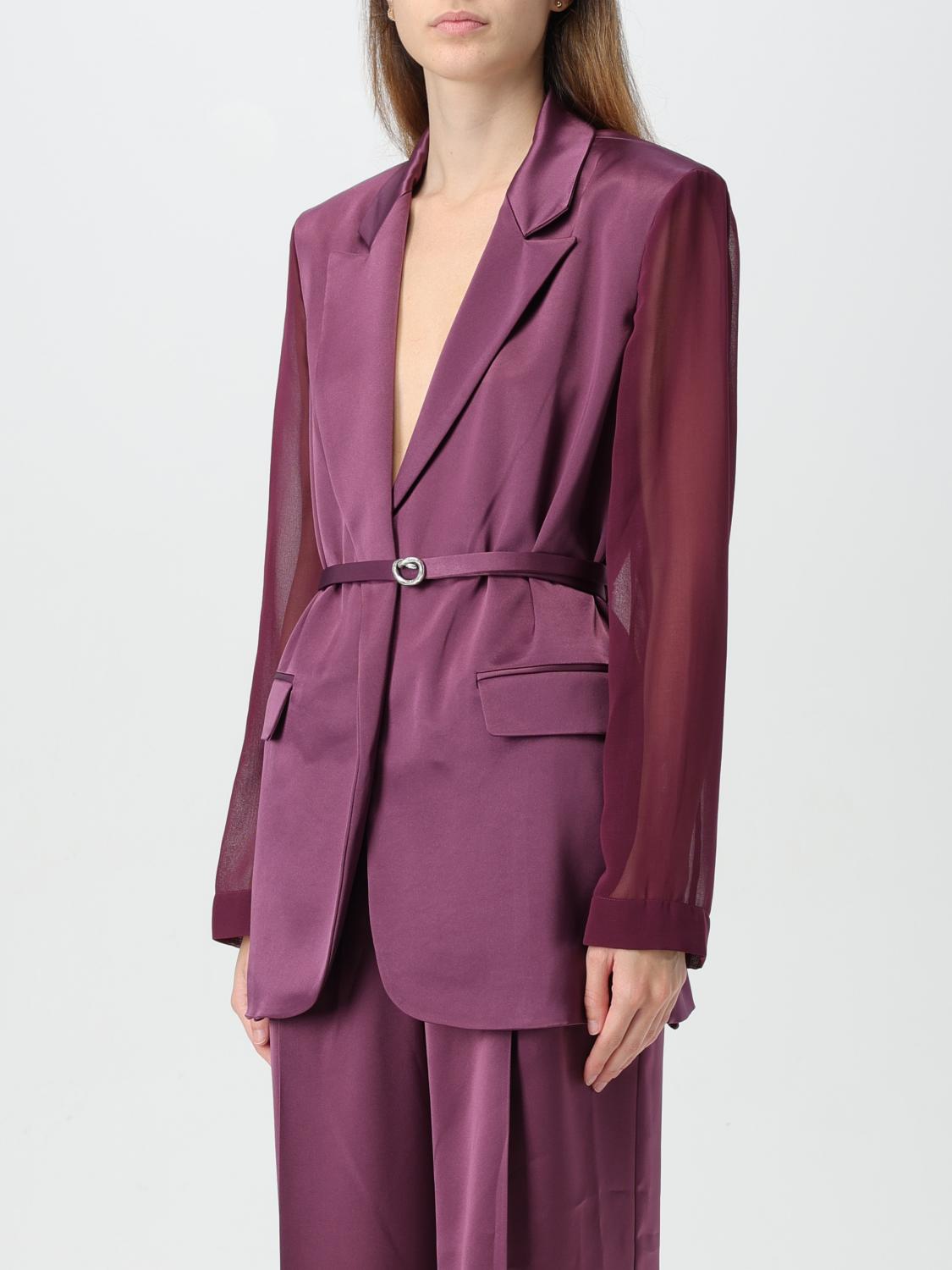 PINKO BLAZER: Blazer damen Pinko, Weinrot - Img 4