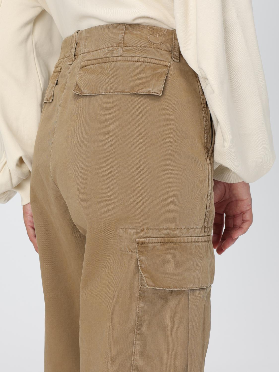 PINKO PANTALONES: Pantalón mujer Pinko, Marrón Oscuro - Img 3