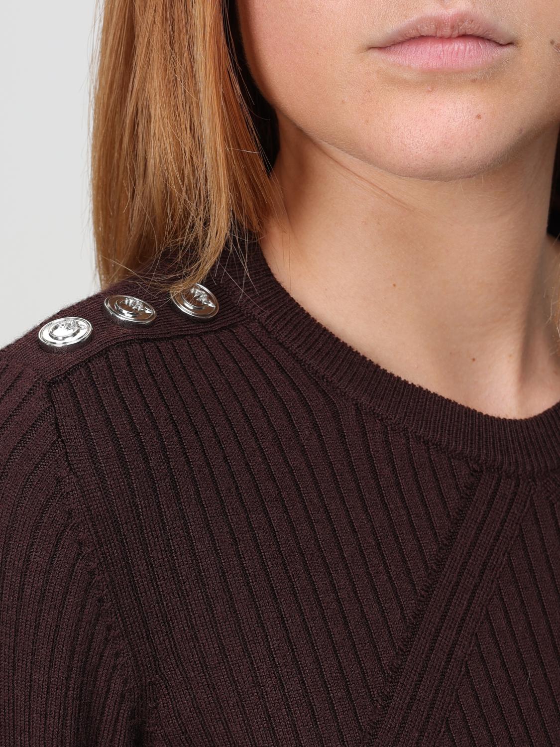 PINKO PULLOVER: Pullover damen Pinko, Braun - Img 3