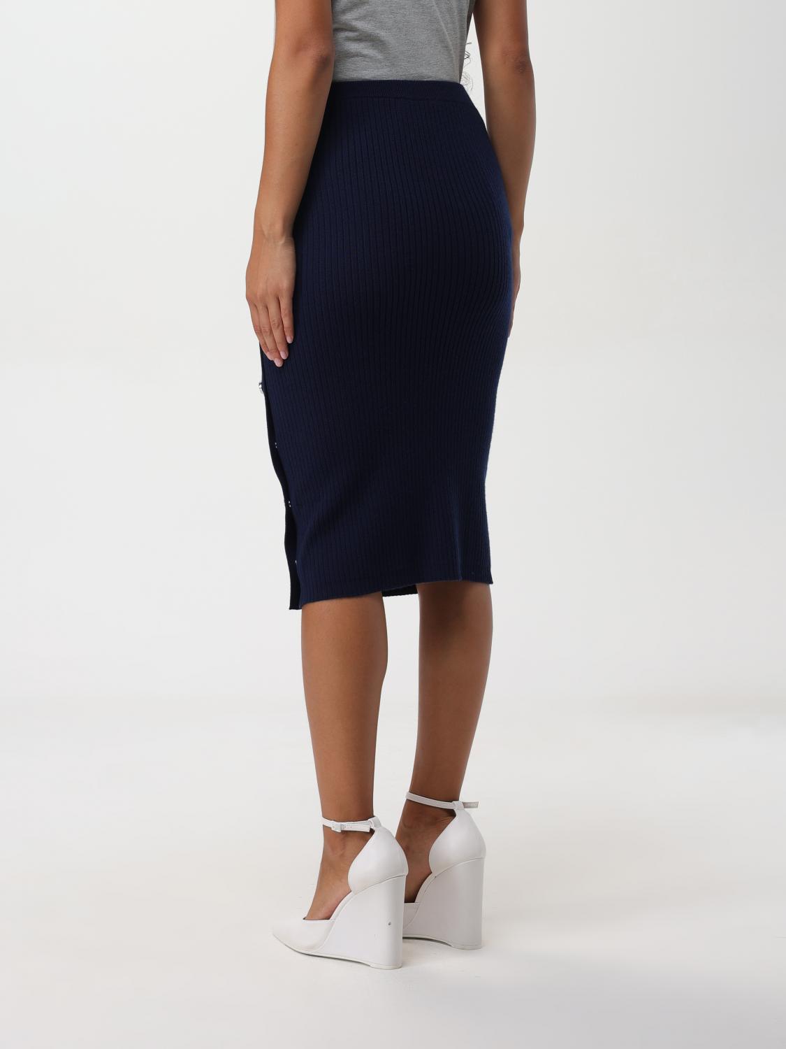 PINKO FALDA: Falda mujer Pinko, Azul Oscuro - Img 2