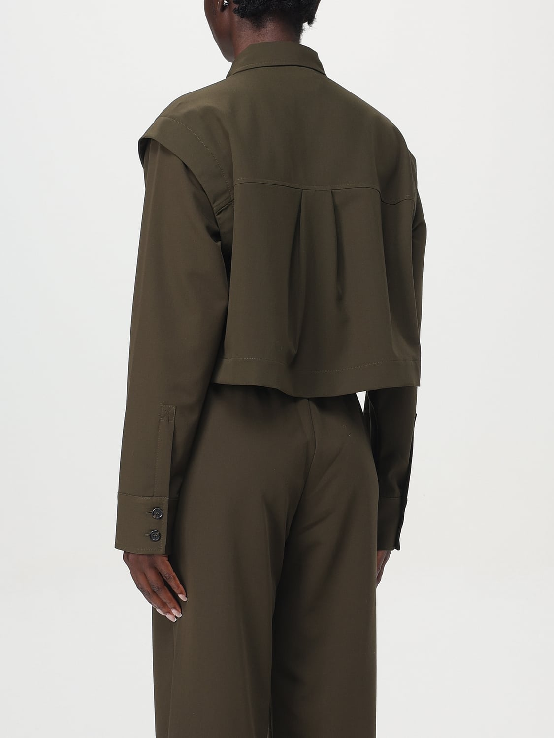 PINKO CAMICIA: Camicia Pinko in viscosa , Militare - Img 3