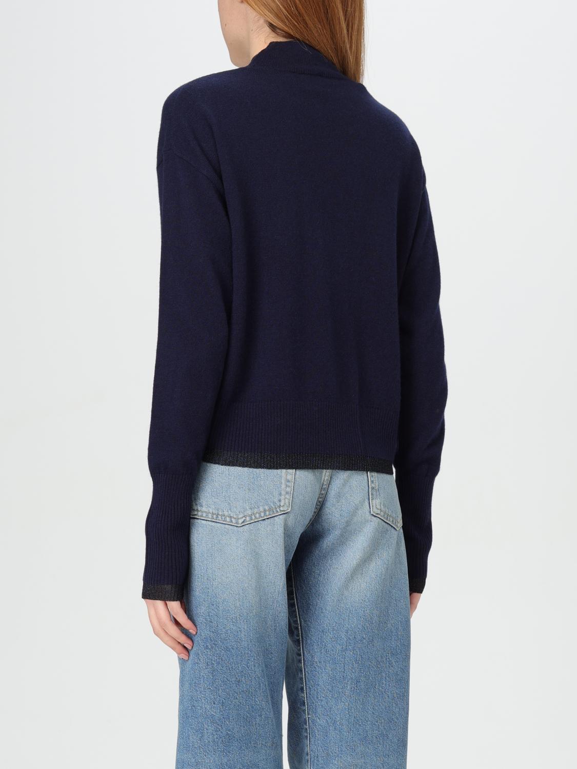 PINKO MAGLIA: Maglia basic Pinko in cashmere, Blue - Img 2