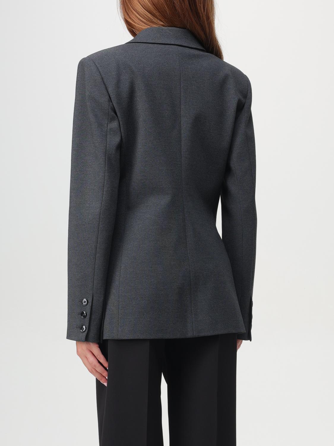 PINKO AMERICANA: Americana mujer Pinko, Gris - Img 2