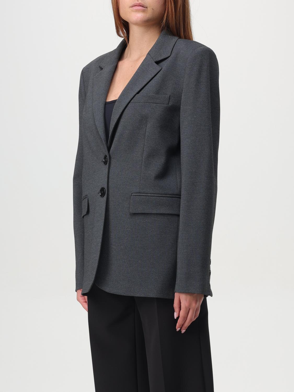 PINKO AMERICANA: Americana mujer Pinko, Gris - Img 3
