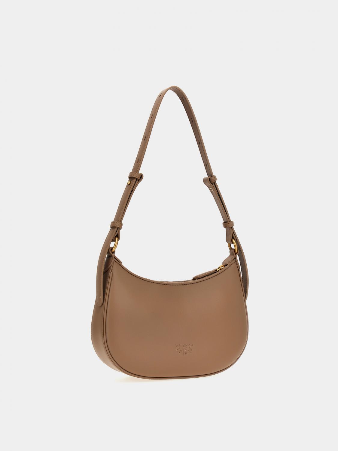 PINKO BORSA A SPALLA: Borsa Pinko in pelle , Beige - Img 2