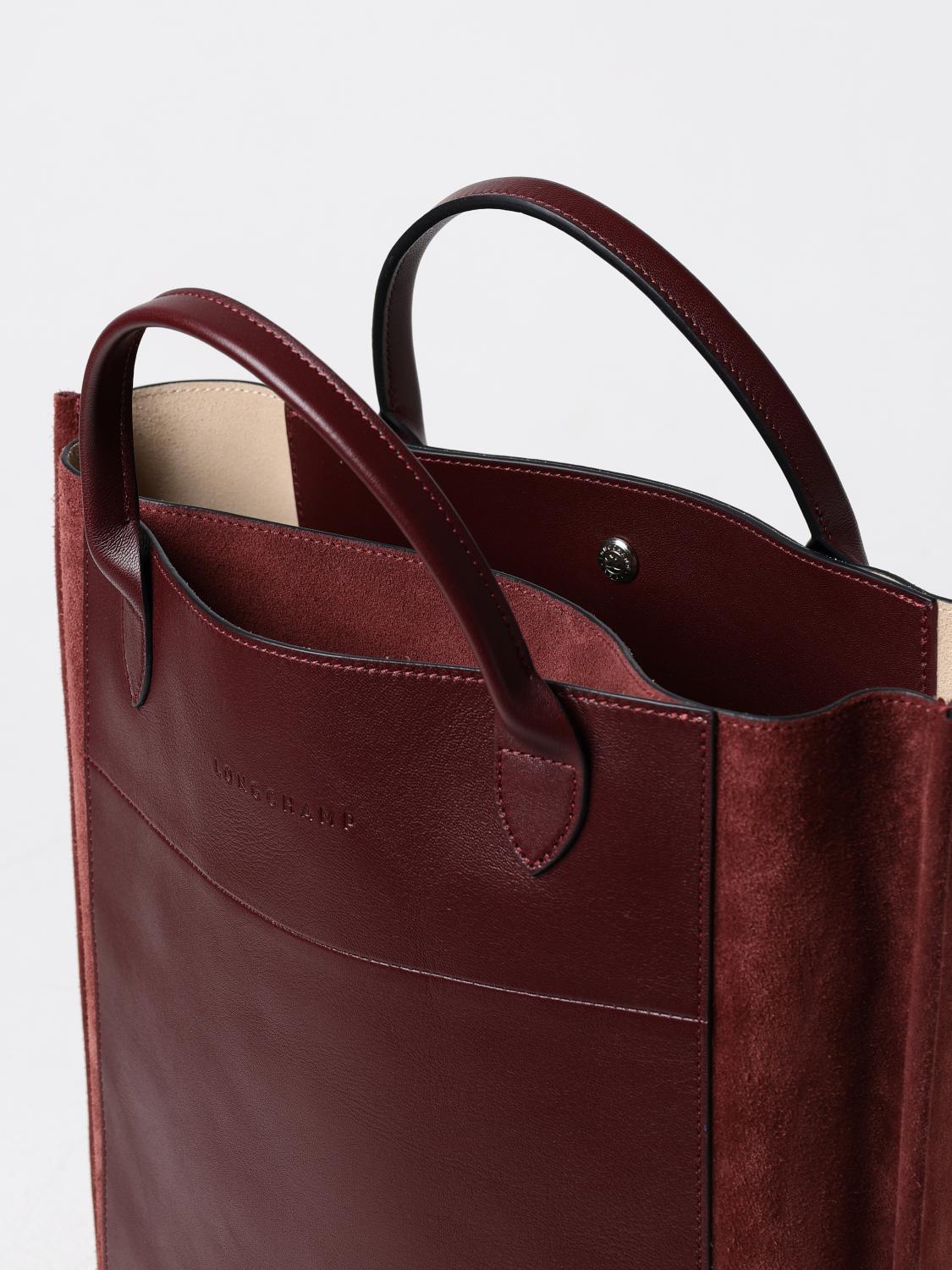 ハンドバッグ LONGCHAMP Woman Handbag Burgundy 10277 HFO 009 Longchamp Outlet: Shoulder bag woman - Burgundy | Longchamp