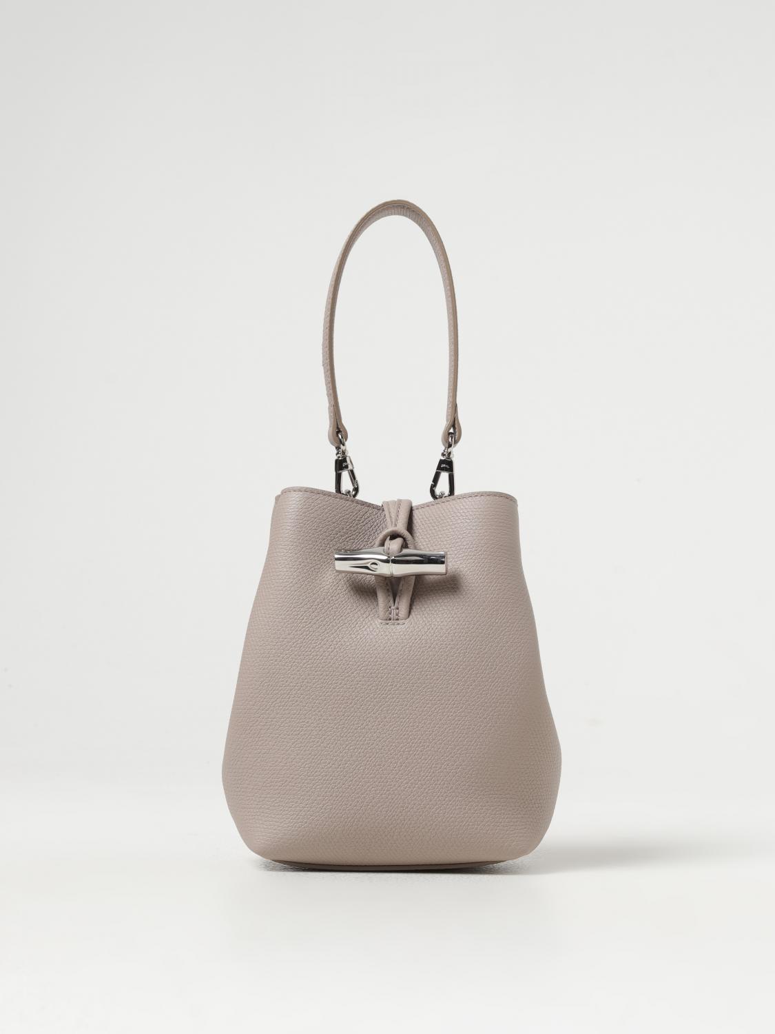 ショルダーバッグ・ポシェット LONGCHAMP Woman Shoulder bag Dove Grey 10279 HFP 266 Longchamp Outlet: Shoulder bag woman - Dove Grey | Longchamp
