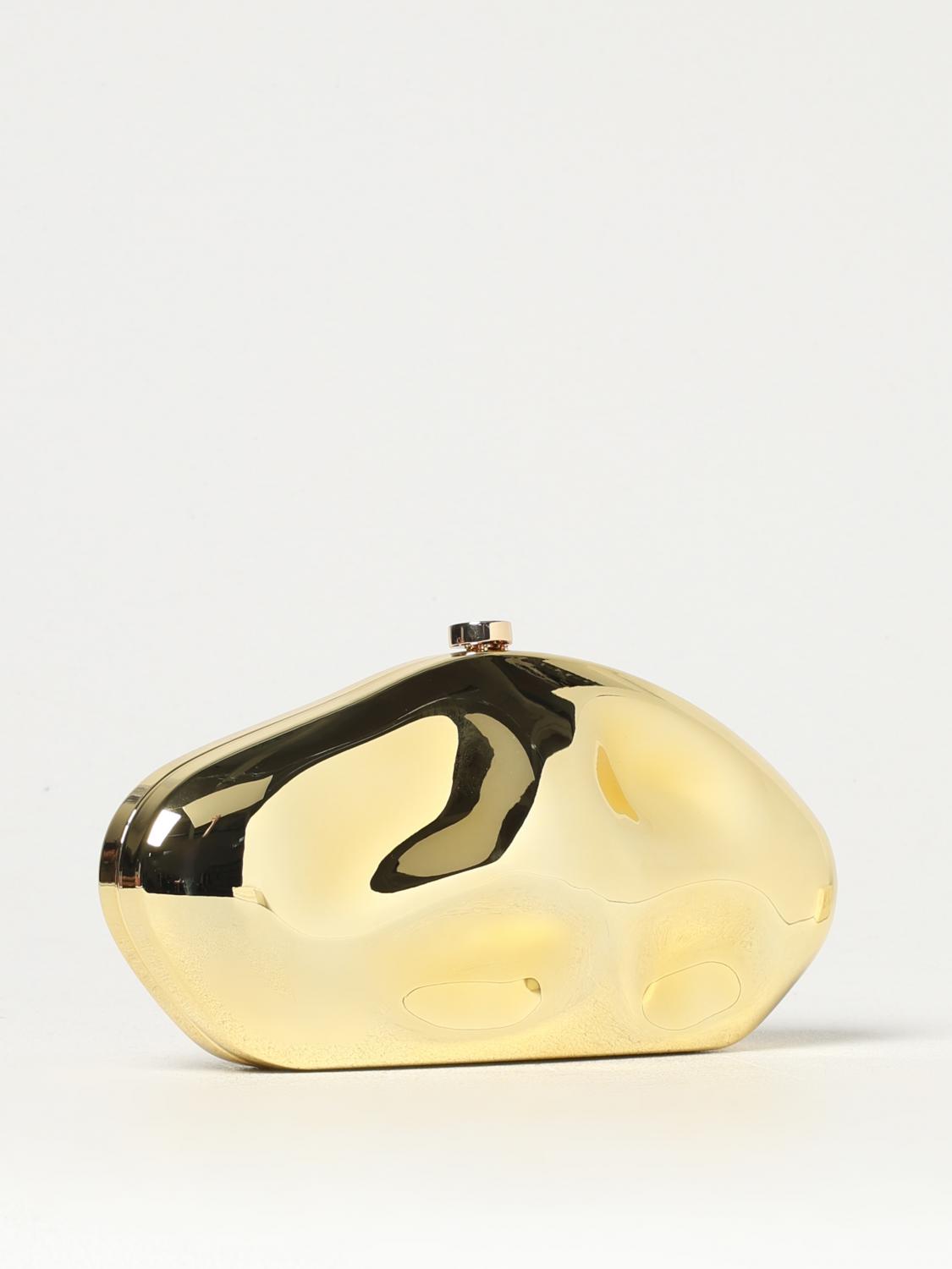 CULT GAIA CLUTCH: Shoulder bag woman Cult Gaia, Gold - Img 3