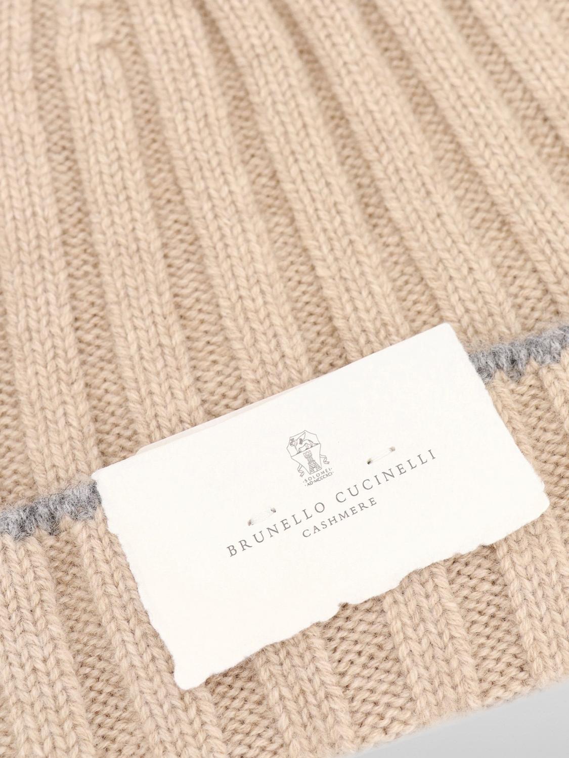 BRUNELLO CUCINELLI HUT: Hut herren Brunello Cucinelli, Braun - Img 3
