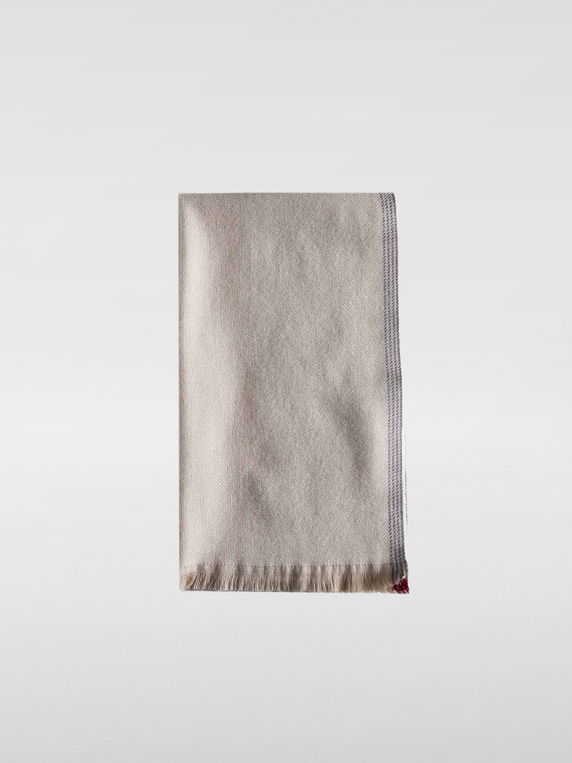 BRUNELLO CUCINELLI ÉCHARPE: écharpe homme Brunello Cucinelli, Sable - Img 1