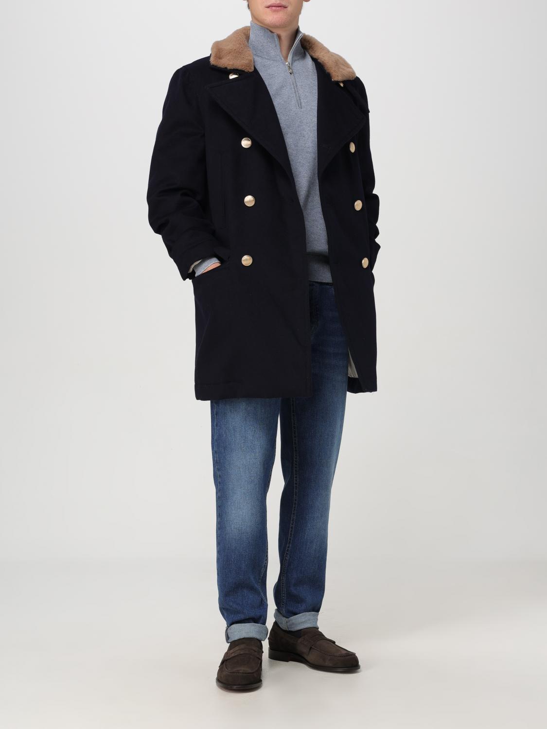 BRUNELLO CUCINELLI PULLOVER: Pullover herren Brunello Cucinelli, Hellblau - Img 2