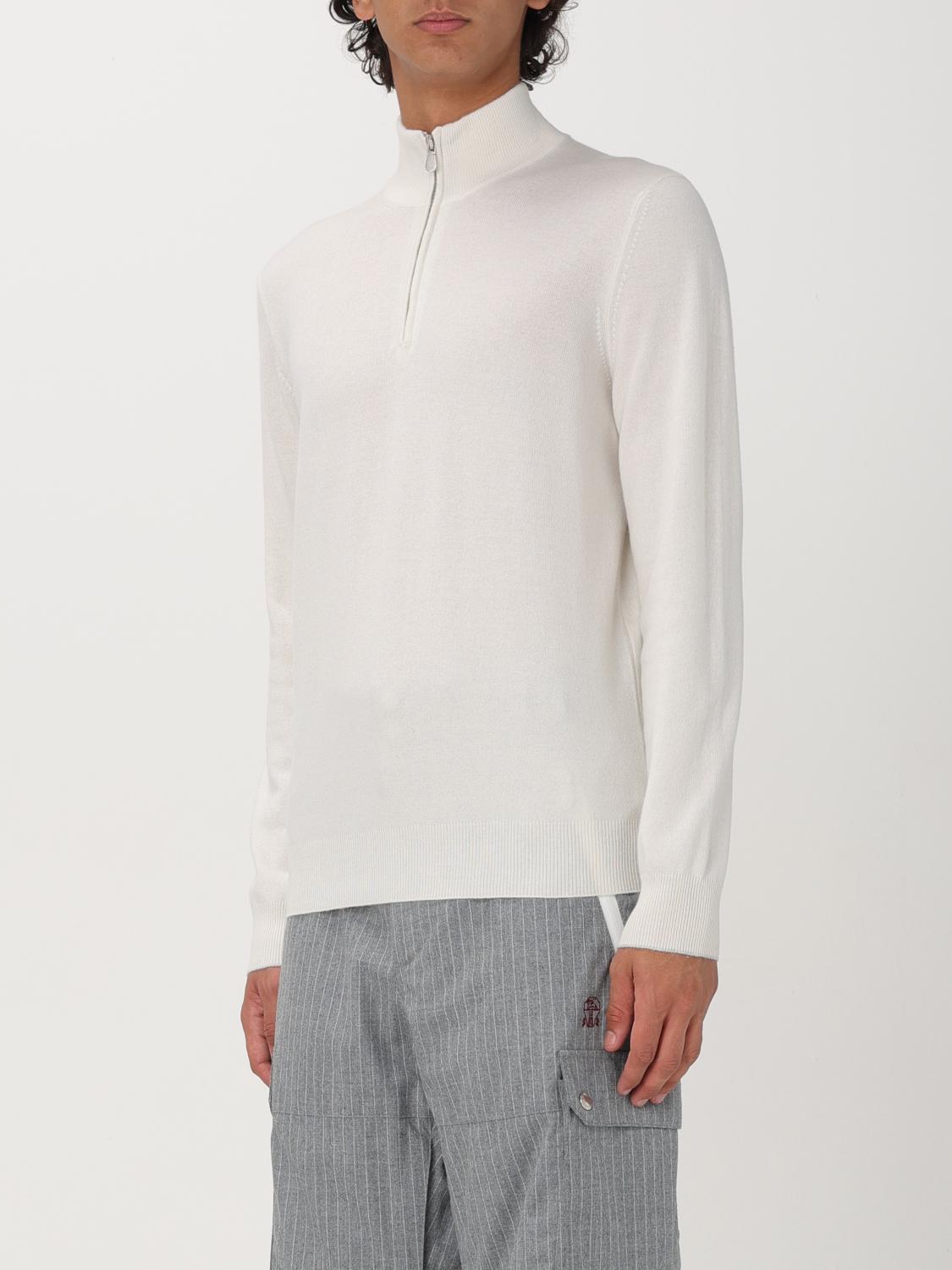 BRUNELLO CUCINELLI PULLOVER: Pullover herren Brunello Cucinelli, Anthrazit - Img 4