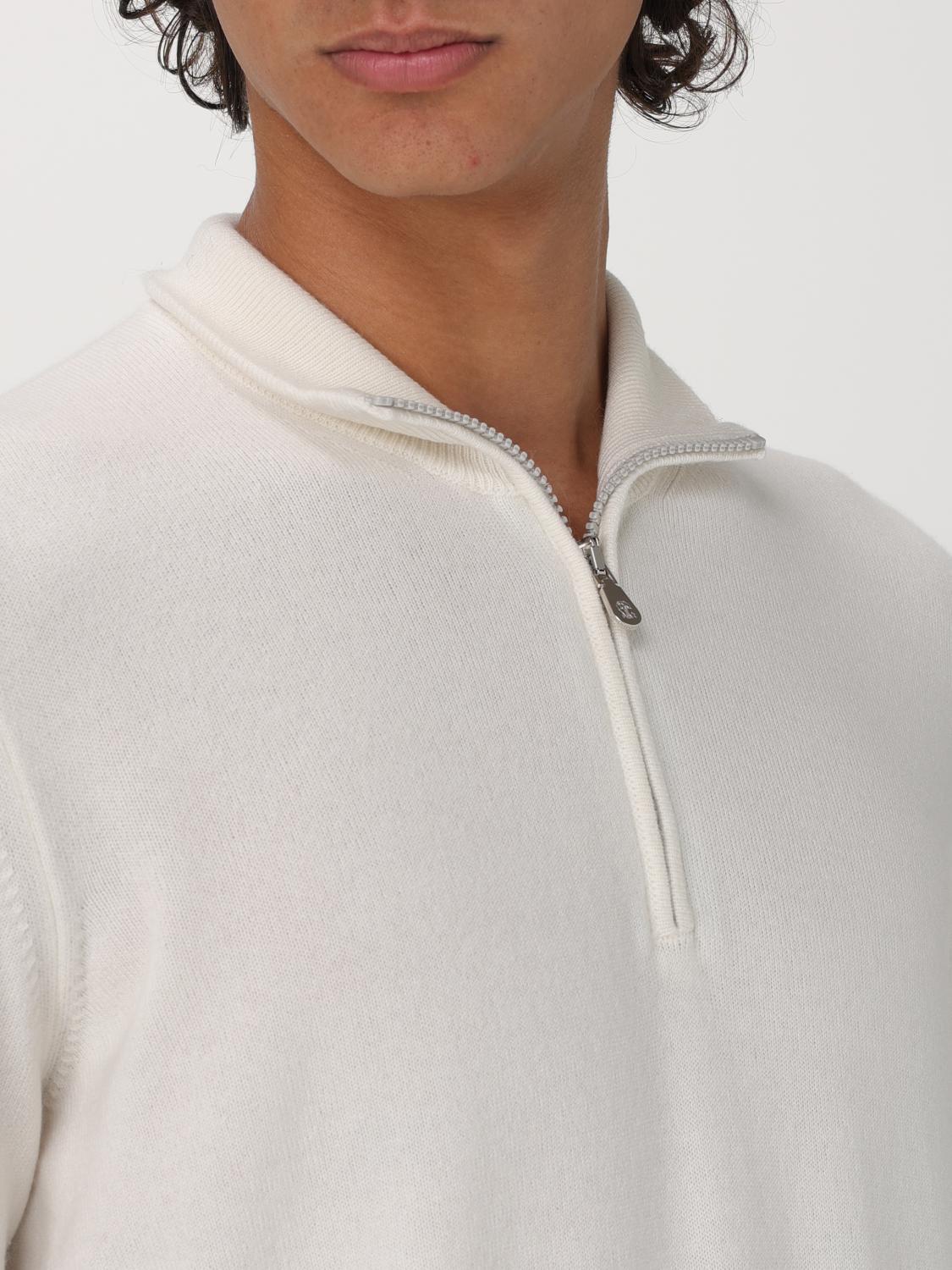 BRUNELLO CUCINELLI PULLOVER: Pullover herren Brunello Cucinelli, Anthrazit - Img 5
