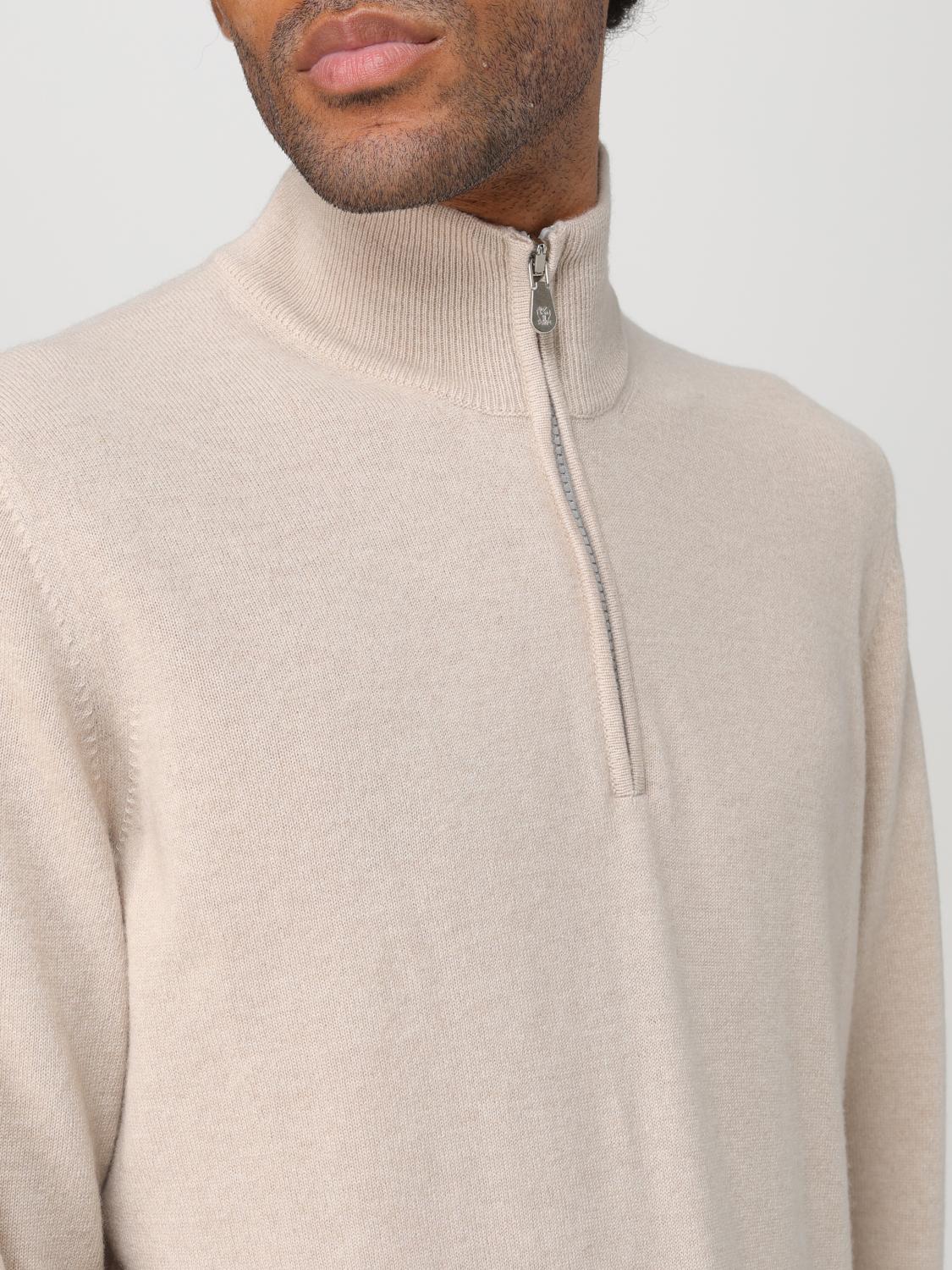 BRUNELLO CUCINELLI PULLOVER: Pullover herren Brunello Cucinelli, Sand - Img 5