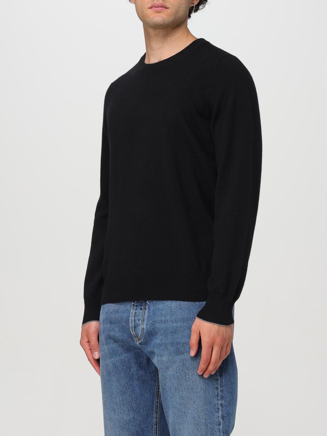 BRUNELLO CUCINELLI PULLOVER: Pullover herren Brunello Cucinelli, Schwarz - Img 4